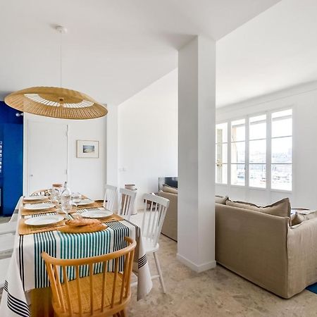 Massilia Blue - Grand Appartement Refait A Neuf Avec Vue Sur Le Vieux Port Marsilya Dış mekan fotoğraf
